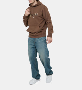 سويت شيرت قطن بطبعة وات إذ