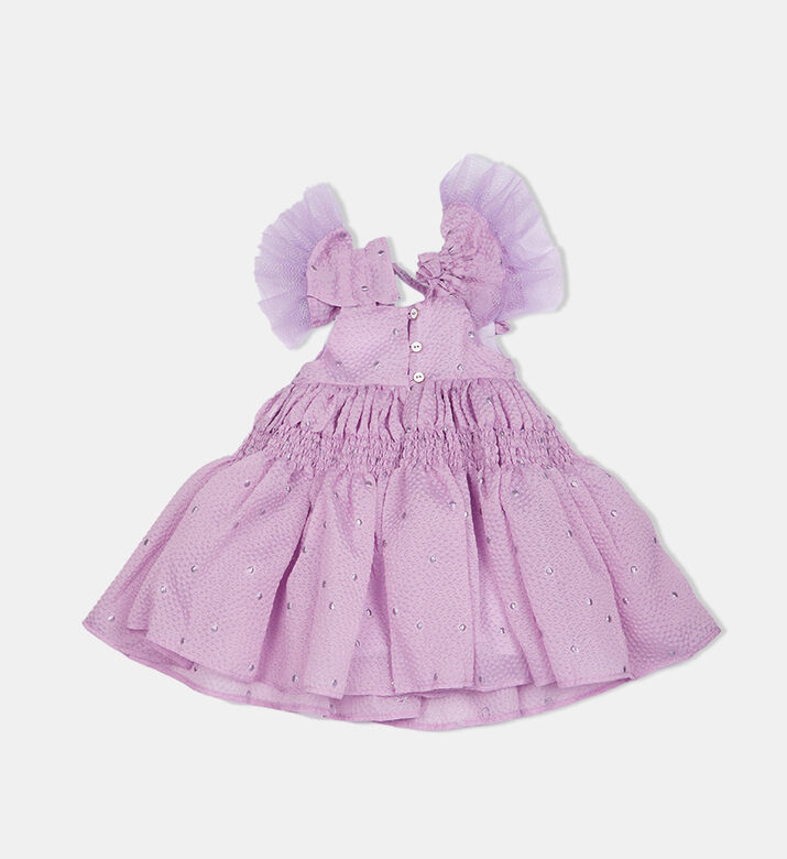 بلوزة ليلاك فيلد منقوشة للبنات بلوزة ليلاك فيلد منقوشة للبنات