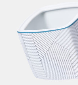 Vista Alegre Orquestra Porcelain Sugar Bowl, Packshot View