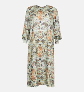 Paisley Flowing Long Caftan Dress