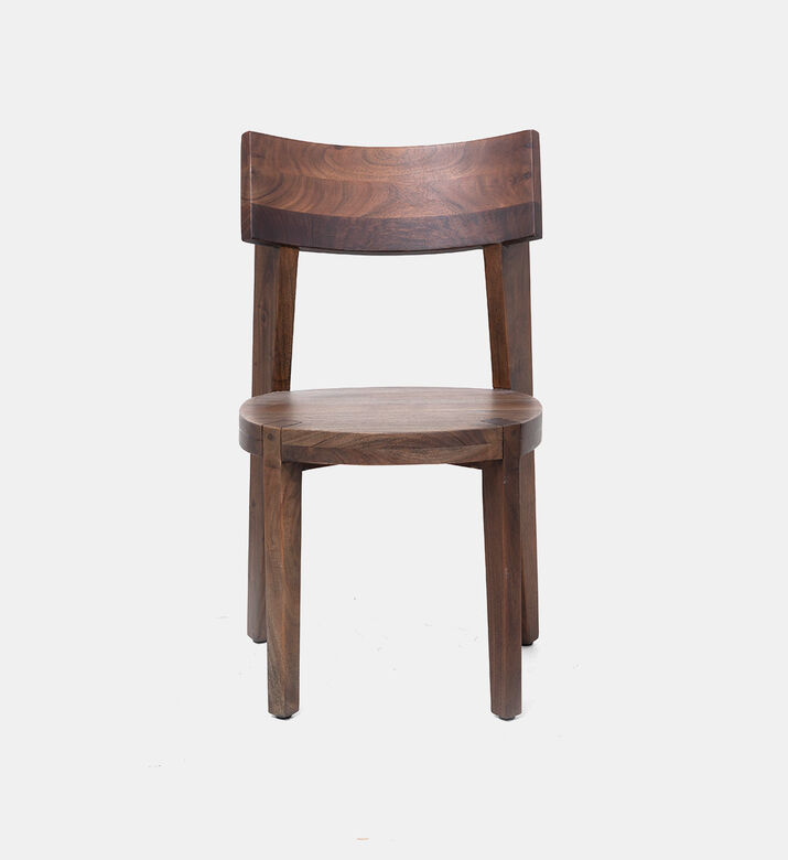 Home Deco and More Marcus Acacia Wood Dining Chair, Packshot View Home Deco and More Marcus Acacia Wood Dining Chair, Packshot View