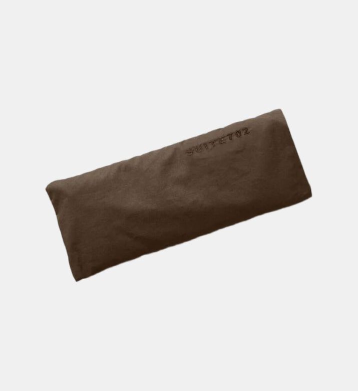 Suite702 Organic Cotton Aroma Eye Pillow, Brown, Packshot View
