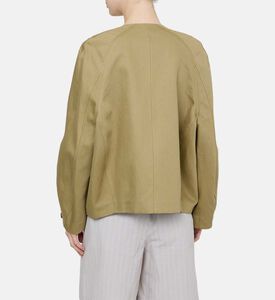 Damia Cotton Linen Short Jacket