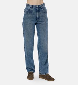 Isabel Marant Mid-wash Boyfriend-fit Jeans, Model View