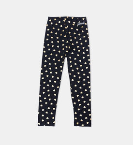 Gold Baby Hearts Leggings