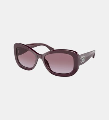 Acetate Oval Sunglasses