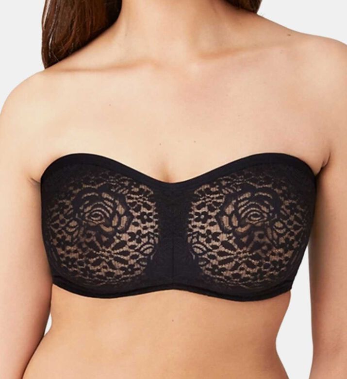 Halo Lace Strapless Bra