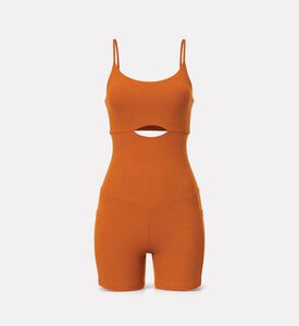 LIVE! Fit Green Jumpsuit Shorts, Packshot View