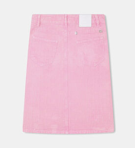 4g Jacquard Twill Skirt