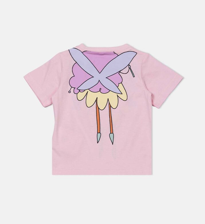 Cotton Fairy Tale-inspired Print T-shirt