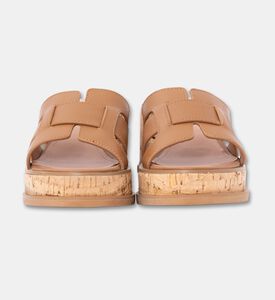 Bibilou Shoes Sabot, Light-brown, Eu-40, Packshot View
