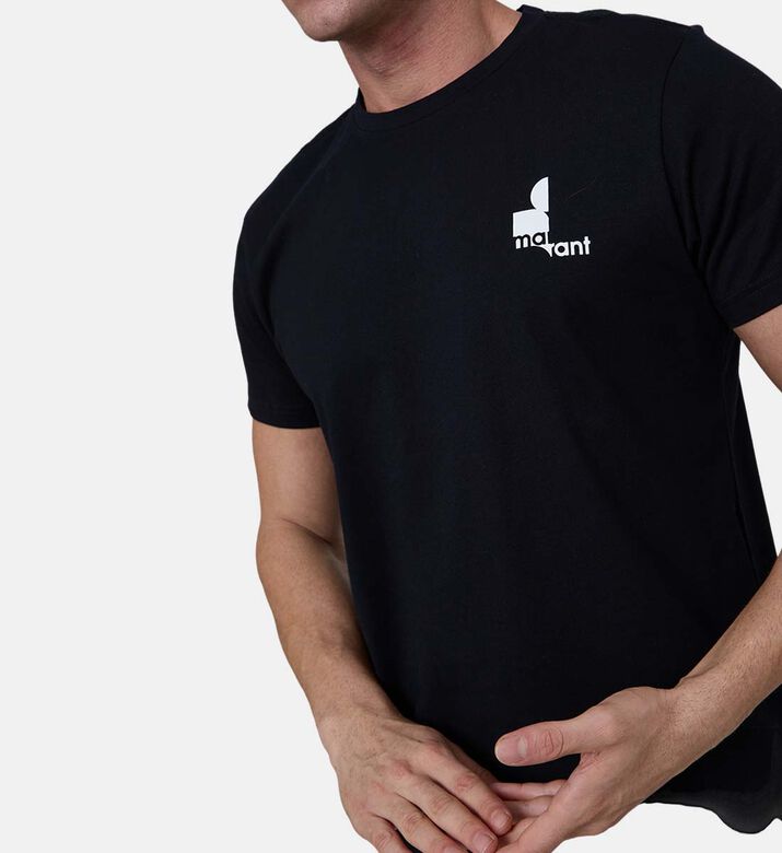 Logo-print Crewneck Short-sleeve T-shirt