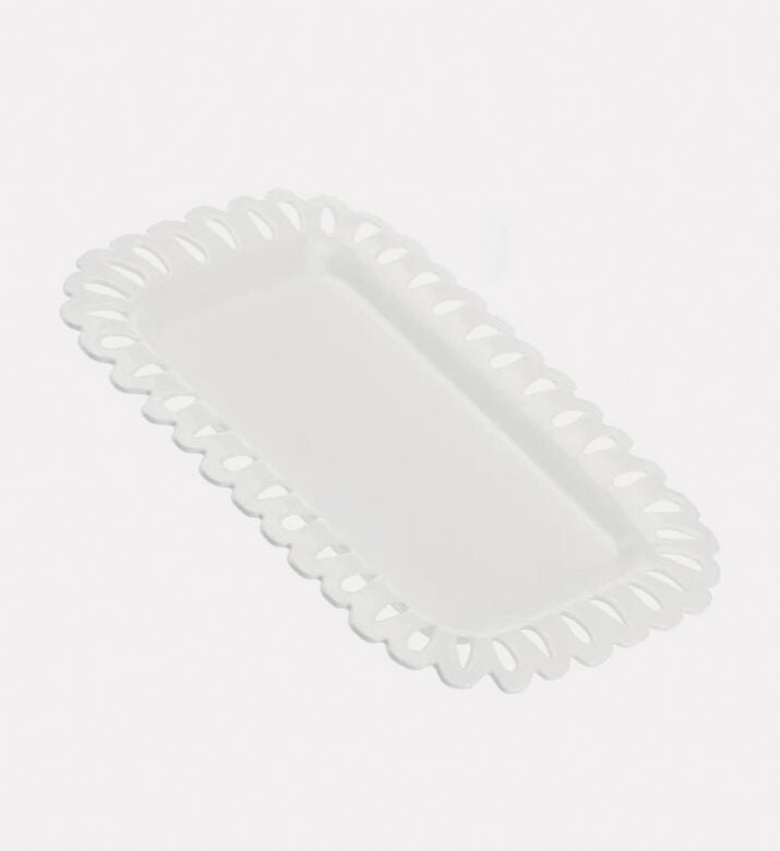 Thun Platter 20x13cm Giulietta, White, 31x22-cm, Packshot View