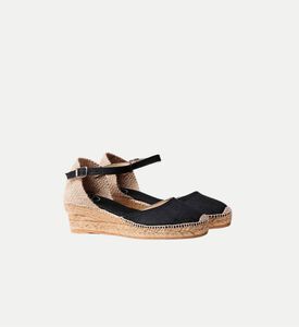 Romina Linen Mid-wedge Espadrille