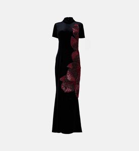 Elegant Velvet Evening Wear