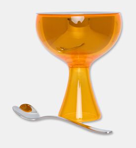 Alessi Big Love Bowl Spoon, Orange, Packshot View