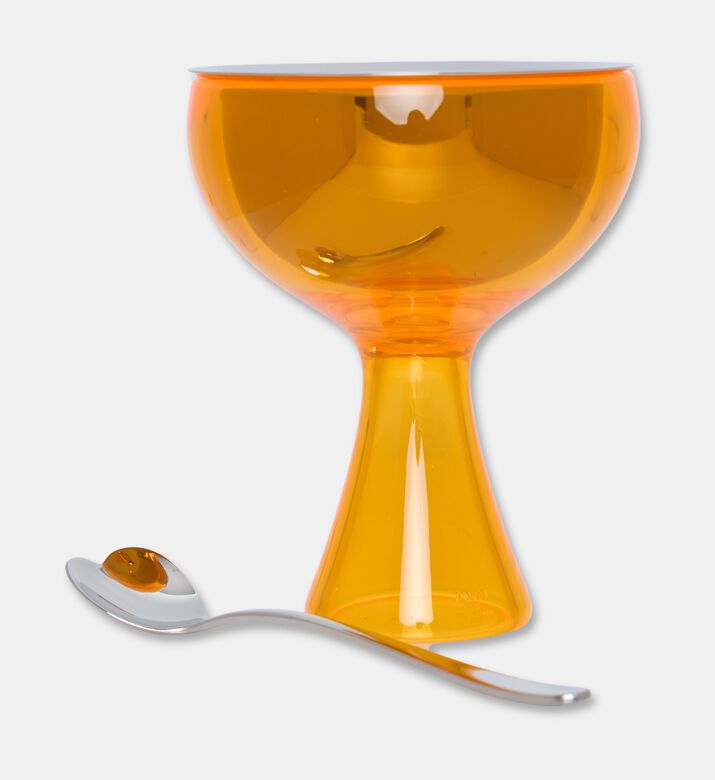 Alessi Big Love Bowl Spoon, Orange, Packshot View