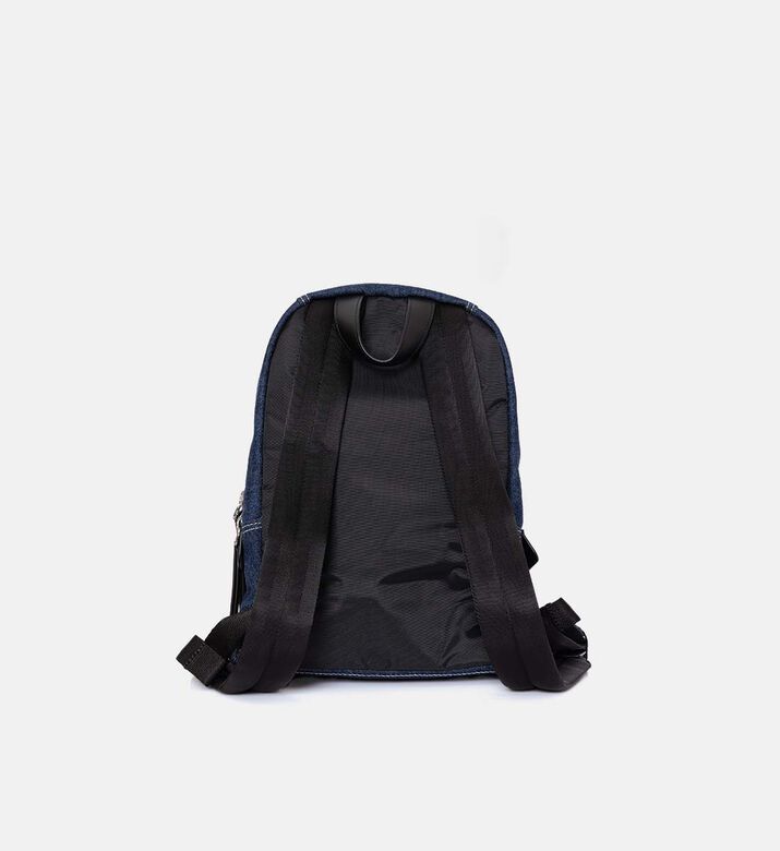 حقيبة ظهر ذا بايكر متوسطة الحجم دنيم مقسمة الألوان