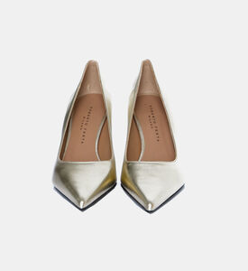 حذاء كعب عالي بمقدمة مدببة