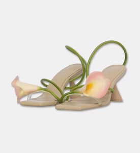 Cult Gaia Ria Slip-on Leather Sandals, Packshot View