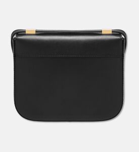 Demellier Vancouver Smooth Leather Cross Body Bag, Black, Packshot View