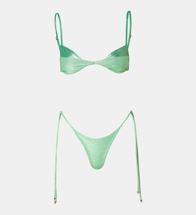 Rafaela High Cut Straps Bikini Bottom
