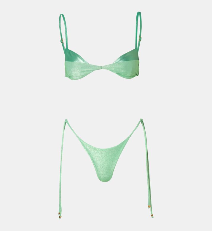 Rafaela High Cut Straps Bikini Bottom