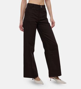 Christopher Esber Button Closure Wide-leg Pants, Model View
