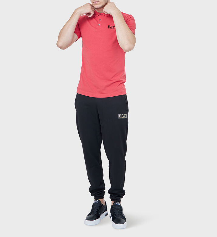 Cotton Side Logo Jogging Pants Cotton Side Logo Jogging Pants
