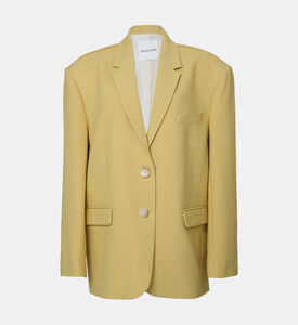 Alison Oversized Contrasted-detail Blazer