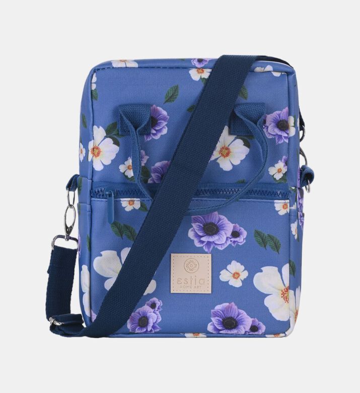 Estia Garden Blue Insulated Lunch Bag, Packshot View