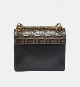 Fendi Preowned Fendi Black-brown Small Kan Shoulder Bag, Packshot View