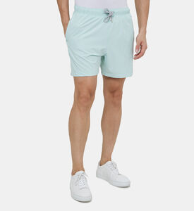 شورت سباحة بلون سادة للرجال