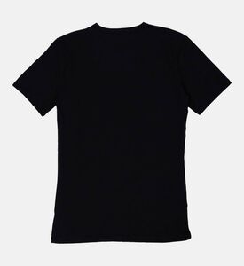 Calvin Klein Logo-embroidery 3-pack Crewneck Top, Black, Xxl, Packshot View