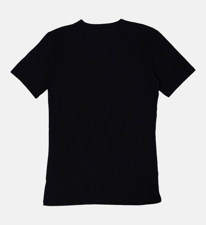 Calvin Klein Logo-embroidery 3-pack Crewneck Top, Black, Xxl, Packshot View