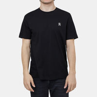 Men Monogram Embroidery T-shirt