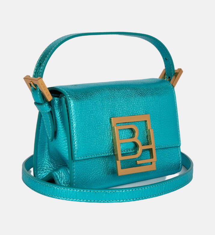 Grain Leather Cross-over Bag