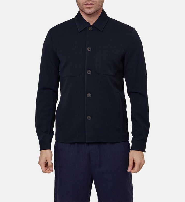 Patch Pockets Jacket