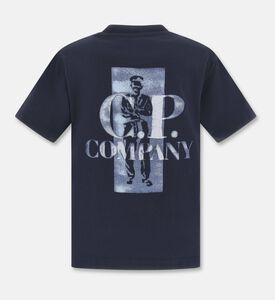 CP company Ts Ss, Blue, 12y, Packshot View