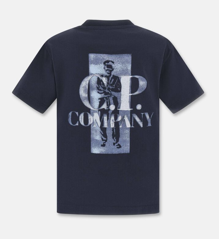 CP company Ts Ss, Blue, 12y, Packshot View