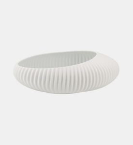 قطعة مركزية بورسلين صدفية الشكل