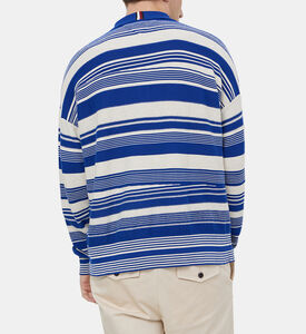 تيشيرت بولو مخطط بحرفية