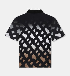 Monogram Print Polo Shirt Monogram Print Polo Shirt