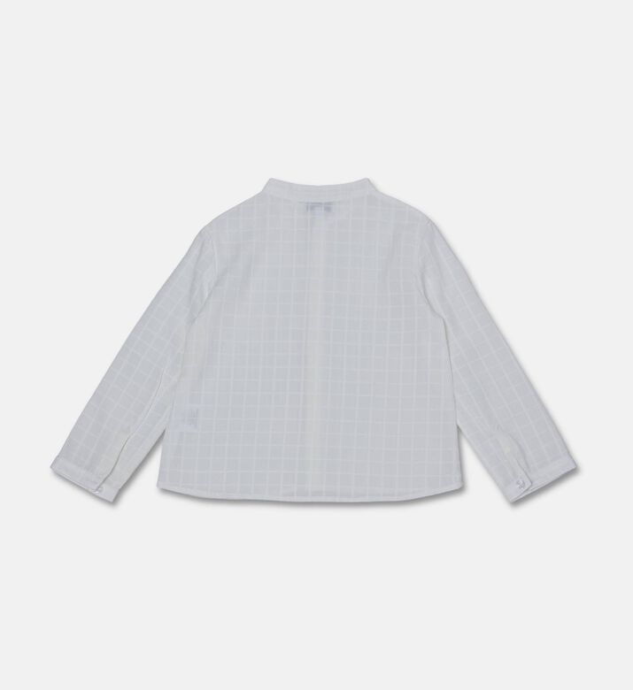 Jules & Juliette Paris Cotton Long-sleeve Mandarincollar Shirt, Packshot View