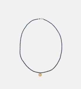 Spinel Gold-tone Round Pendant Necklace Spinel Gold-tone Round Pendant Necklace