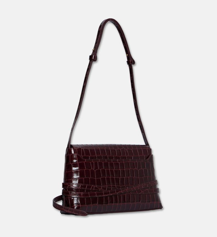 Liffner Bag Belted Shoulder, Burgundy, Packshot View