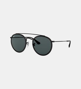 Round Double-bridge Sunglasses 51