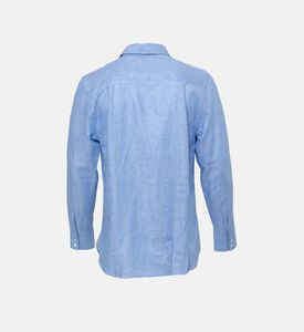Linen Blend Button-down Shirt