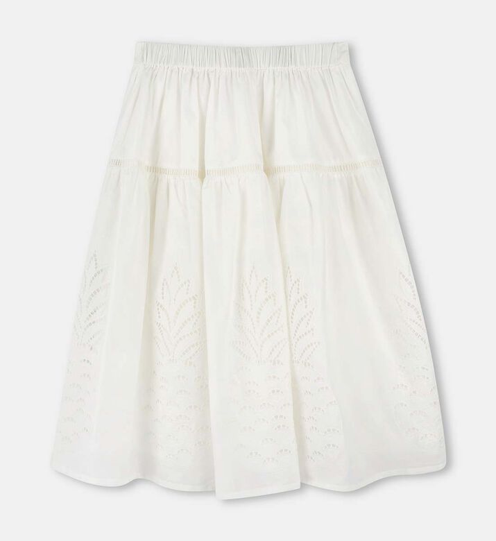 Embroidered Pineapple Skirt