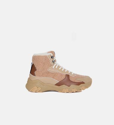 Suede High-top Sneakers